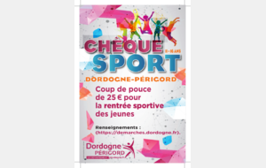 Chèque sport Dordogne-Périgord
