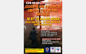Coupe de France Nihon Tai-Jitsu 2022