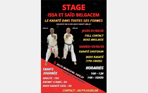 Stage Full Contact et Boxe Anglaise