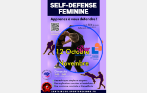 Self-défense féminine - Octobre Rose